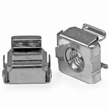 Tuercas Startech.com Tuerca Enjaulada, Acero Inoxidable, M5, Cantidad Por Paquete 50 Pieza(s), Color Acero Inoxidable, Rohs