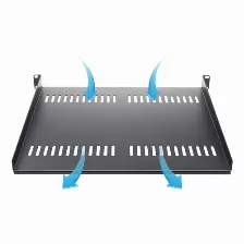 Bandeja Ventilada De 1u ( Cabshelf116v) Para Armario Rack De Servidores De 16 Pulgadas De Profundidad