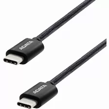 Cable Adata Usb-c A Usb-c, 1 Metro, Negro