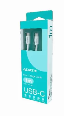 Cable Adata Usb-c A Usb-c, 1 Metro, Blanco