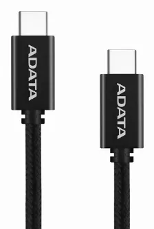 Cable Usb Adata, Usb-c A Usb-c, 2m, Negro
