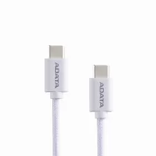 Cable Usb Adata, Usb-c A Usb-c, 2m, Blanco