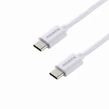 Cable Usb Adata, Usb-c A Usb-c, 2m, Blanco