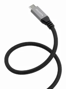 Cable Adata Magnetico Usb-c A Usb-c, 10gbps, 1m, Negro