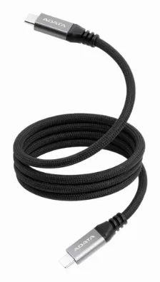 Cable Adata Magnetico Usb-c A Usb-c, 10gbps, 1m, Negro