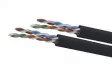 Bobina Wam Cat5e-outdoor-negro Cat5e, 305 M, U/utp (utp), Negro