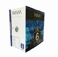 Bobina Wam Cat6-pvc-blanco Cat6, 305 M, U/utp (utp), Blanco