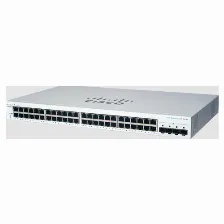 Switch Cisco Cbs220-48t-4g Gestionado, L2, Rj-45 48, Gigabit Ethernet (10/100/1000), 1u, Blanco