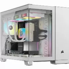 Gabinete Corsair 2500x Rgb Micro Tower, Blanco