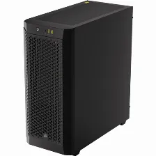 Gabinete Corsair 480t Mid-tower, Atx, Ventana Lateral, S/fuente, Negro