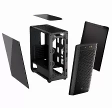 Gabinete Corsair 480t Mid-tower, Atx, Ventana Lateral, S/fuente, Negro