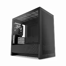 Gabinete Nzxt H3 Flow Midi Tower, Micro-atx, Mini-itx, Vent. 1x120 Mm, Negro