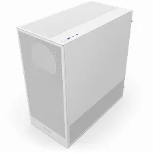 Gabinete Nzxt H5 Flow /blanco /vidrio Templado/2 Ventiladores/f120q /mid Tower /usb Tipo C /gamer