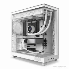 Gabinete Nzxt H6 Air Flow Midi Tower, 3x Ventiladores 120mm, S/fuente, Blanco