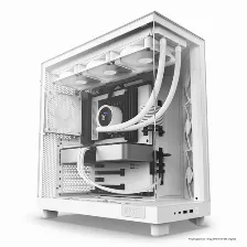 Gabinete Nzxt H6 Air Flow Midi Tower, 3x Ventiladores 120mm, S/fuente, Blanco