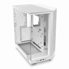Gabinete Nzxt H6 Air Flow Midi-tower, Rgb, 3x Ventiladores 120mm, S/fuente, Blanco