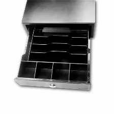 Cajón De Dinero 3nstar Cd200, Cajón Electrónico De Dinero, Plástico, Acero, Negro, 24 V, 240 Mm, 280 Mm