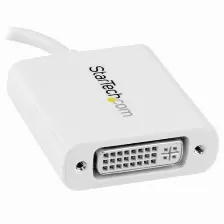 Adaptador Video Startech.com Adaptador Gráfico Usb-c A Dvi - Blanco Usb Tipo C A Dvi, Blanco