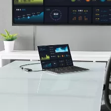 Adaptador Usb Startech (cdp2vga), Usb-c A Vga Largo De 18cm