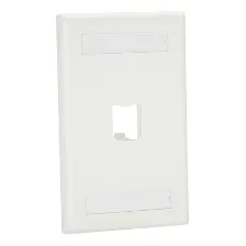Placa De Pared Panduit Cfpl1why Rj-45, Color Blanco