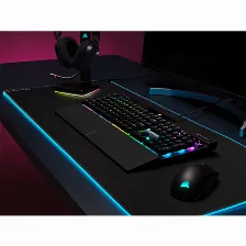 Teclado Corsair K70 Rgb Pro Inglés, Alámbrico, Usb, Interruptor Mecánico, Led Rgb, Negro