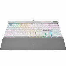 Kit Teclado Y Mouse Corsair Ch-910951a-na Usb, Interruptor De Llave Optomecánica, Retroiluminado, Alámbrico, Blanco