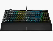 Teclado Gaming Corsair K100 Rgb, Mecanico-optico, 100% Anti-ghosting, 4000hz Con Axon, Multimedia, Teclas Opx, 6 Macros, Rgb, Usb 3.0 (ch-912a01a-na)