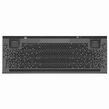 Teclado Gamer Corsair K100 Air Rgb, Rf Wireless, Bluetooth, Mecanico, Switch Cherry Mx, Negro