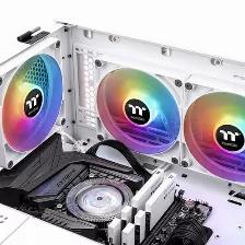 Kit 2 Ventiladores Thermaltake Ct120 Argb Sync Pc 2000 Rpm, 120mm, Blanco