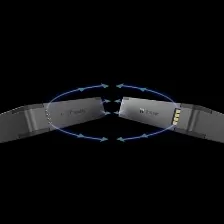 Kit 3 Ventiladores Thermaltake Toughfan Ex12 Pro, Conexion Magnetica, 120mm, Negro