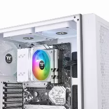 Disipador Thermaltake Ux200 Se Argb, 120mm, Lga 1700, Aura Sync, Blanco