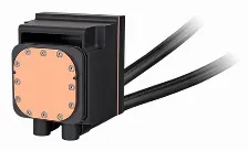 Sistema De Enfriamiento Liquido Thermaltake Magfloe 420 Ultra Argb 420cm, Con Lcd, Negro