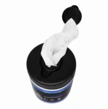 Bote Con 30 Toallitas Humedas Cln-107 Para Limpieza De Equipos De Computo Y Pantallas