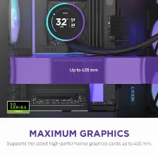 Gabinete Nzxt H9 Flow Rgb+, Midi Tower, E-atx, Atx, Micro-atx, Mini-itx, 3 Ventiladores, Negro