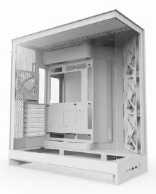 Gabinete Nzxt H9 Flow Midi Tower, Soporta E-atx, Atx, Micro-atx, Mini-itx, 4 Ventiladores, Blanco