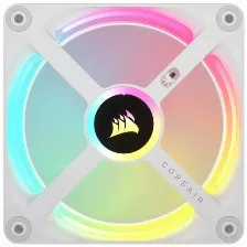 Ventilador Corsair Icue Link Qx120 Rgb 12 Cm, 2400 Rpm, Led Azul, Verde, Rojo, Blanco, Pwm