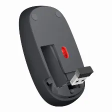 Mouse Steren Com-5714gr óptico, 3 Botones, 1200 Dpi, Rf Inalámbrico, Negro