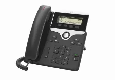 Teléfono Ip Cisco 7811 Terminal Con Conexión Por Cable, Poe, 1 Líneas, Negro, Plata