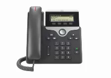 Teléfono Ip Cisco 7811 Terminal Con Conexión Por Cable, Poe, 1 Líneas, Negro, Plata