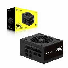 Fuente De Poder Corsair Sf850 80 Plus Platinum Sfx, Modular, 24-pin Atx, 12vhpwr, 92mm, 850w