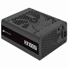 Fuente De Poder Corsair Hx1000i 80 Plus Platinum, 1000w, Totalmente Modular, Atx, 24-pin, 8 Sata, 8 Molex, 2 Eps, 5 Pci-e