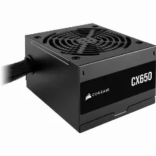 Fuente De Poder Corsair Cx650 650w, 80 Plus Bronze, Atx, 120mm, Negro