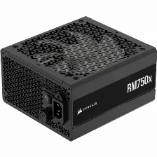 Fuente De Poder Corsair Rm750x, 750w, 80 Plus Gold, Full-modular, Atx 3.1, Negro