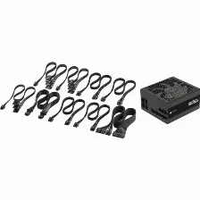 Fuente De Poder Corsair Rm750x, 750w, 80 Plus Gold, Full-modular, Atx 3.1, Negro