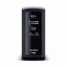 No Break Cyberpower Lcd Cp1000avrlcda 1 Kva / 600 W, Energia 1080 J, Entrada 139 V, 9 Salidas Ac Color Negro