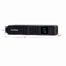No Break Cyberpower Cp1500pfcrm2u 1.5 Kva / 1000 W, 1500 J, Entrada 144 V, 8 Salidas Ac, Negro