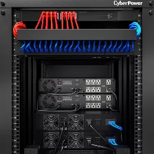 No Break Cyberpower Cp1500pfcrm2u 1.5 Kva / 1000 W, 1500 J, Entrada 144 V, 8 Salidas Ac, Negro