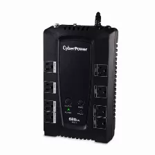 No Break Cyberpower Cp685avrg 0.685 Kva / 390 W, 1030 J, Entrada 140 V, 8 Salidas Ac, Negro