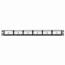Panel De Parcheo Panduit Mini-com® Modular Faceplate Patch Panel 24 Puertos