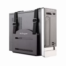 Soporte Startech.com Soporte De Pared Para Cpu, 10 Kg, Negro